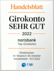 norisbank Girokonto Testsiegel