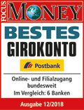 Postbank Girokonto Testsiegel