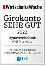 HypoVereinsbank Girokonto Testsiegel